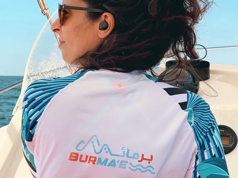 At the helm in a Burmae shirt